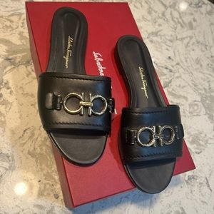 Salvatore Ferragamo Gancini Sandals